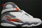 Nike Air Jordan 8 VIII Retro White Orange Blaze Nike Air Jordan 8 VIII Retro White Orange Blaze