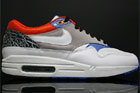 Nike Air Max 1 White Blue Orange Nike Air Max 1 White Blue Orange