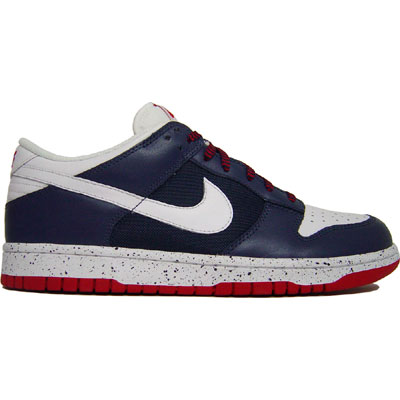Nike Dunk Low "Navy/White/Red"