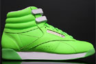 Reebok Freestyle Hi Int Brights Neon Green Reebok Freestyle Hi Int Brights Neon Green