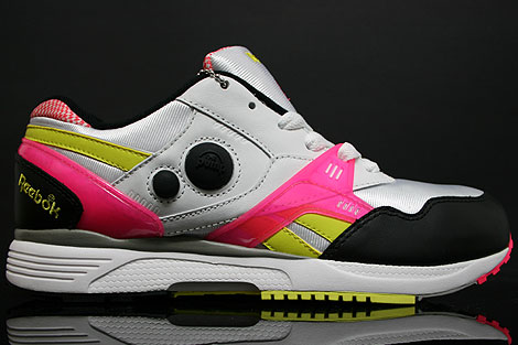 Reebok Pump Running Dual "White/Yellow/Pink"